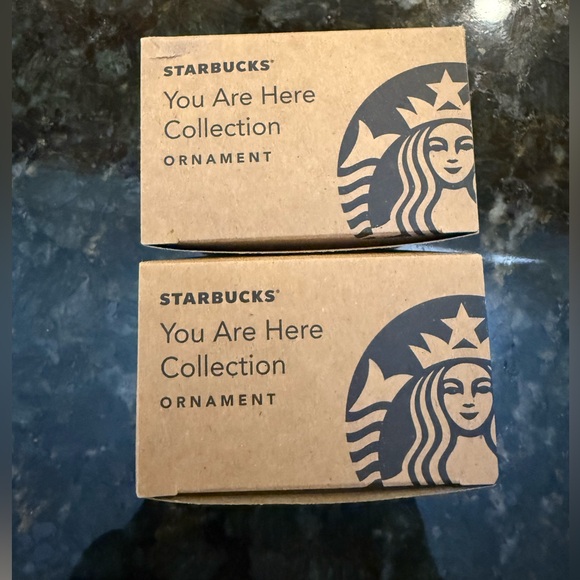 Starbucks You Are Here Collection „Germany“ Mug Ornaments in Original Box - Picture 2 of 5